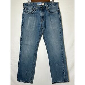 Levi's Denizen 281 Straight Leg Classic Distressed Men's Jeans Size 32X31